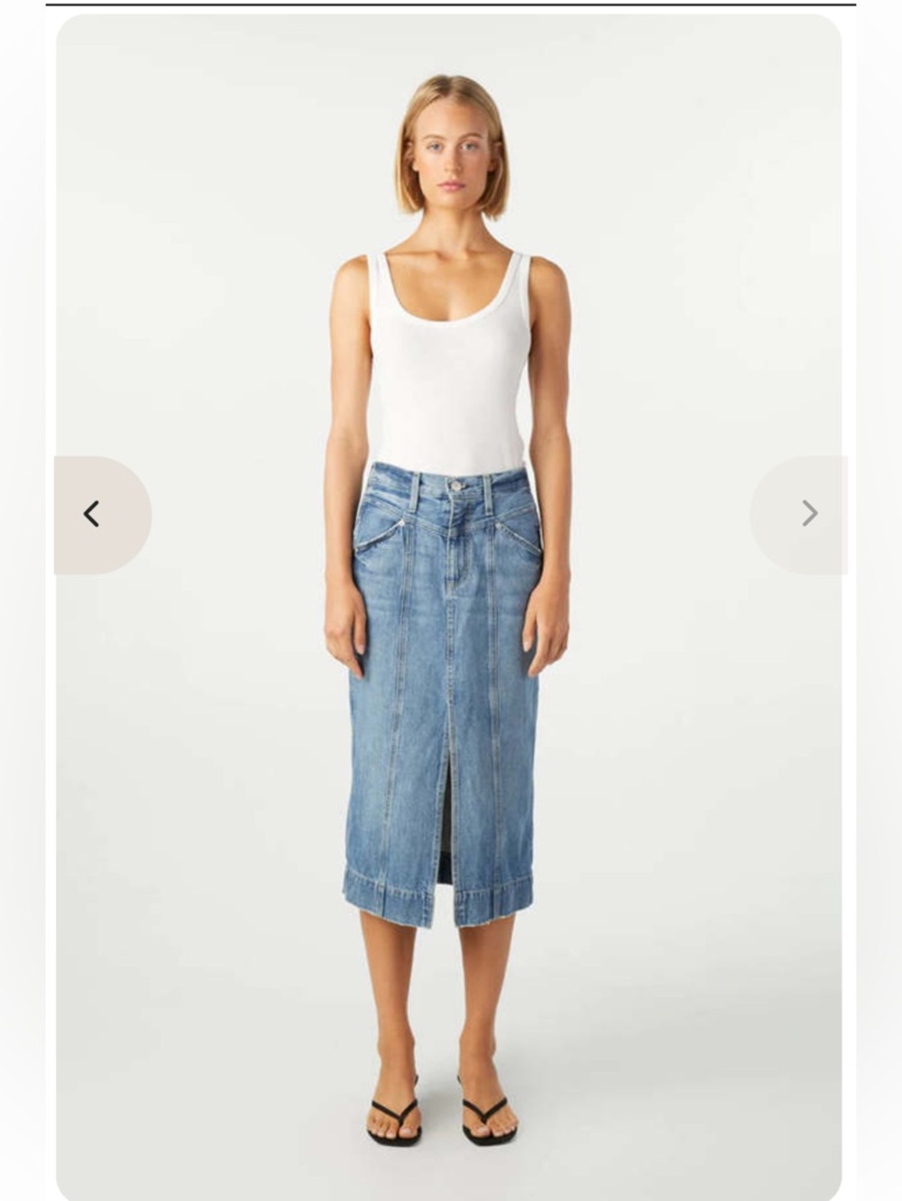 AMO DENIM
ZAHRA SKIRT - ENTANGLEMENT LIKE NEW